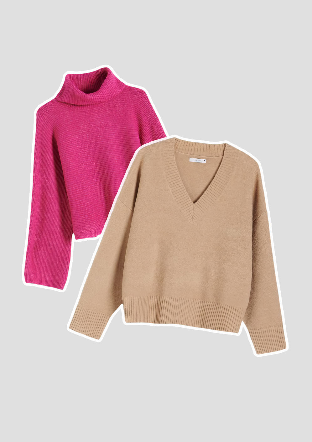 Pullovers, sweaters and cardigans are in the autumn collection!